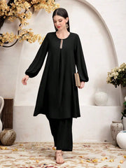 Classic Beige Straight-Cut Kurta
