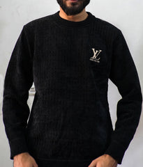 Men’s Maroon Sweatshirt – Sweater Style Round Neck – Imported