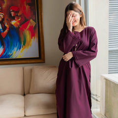 Crimson Elegance 2pc Co Ord Set