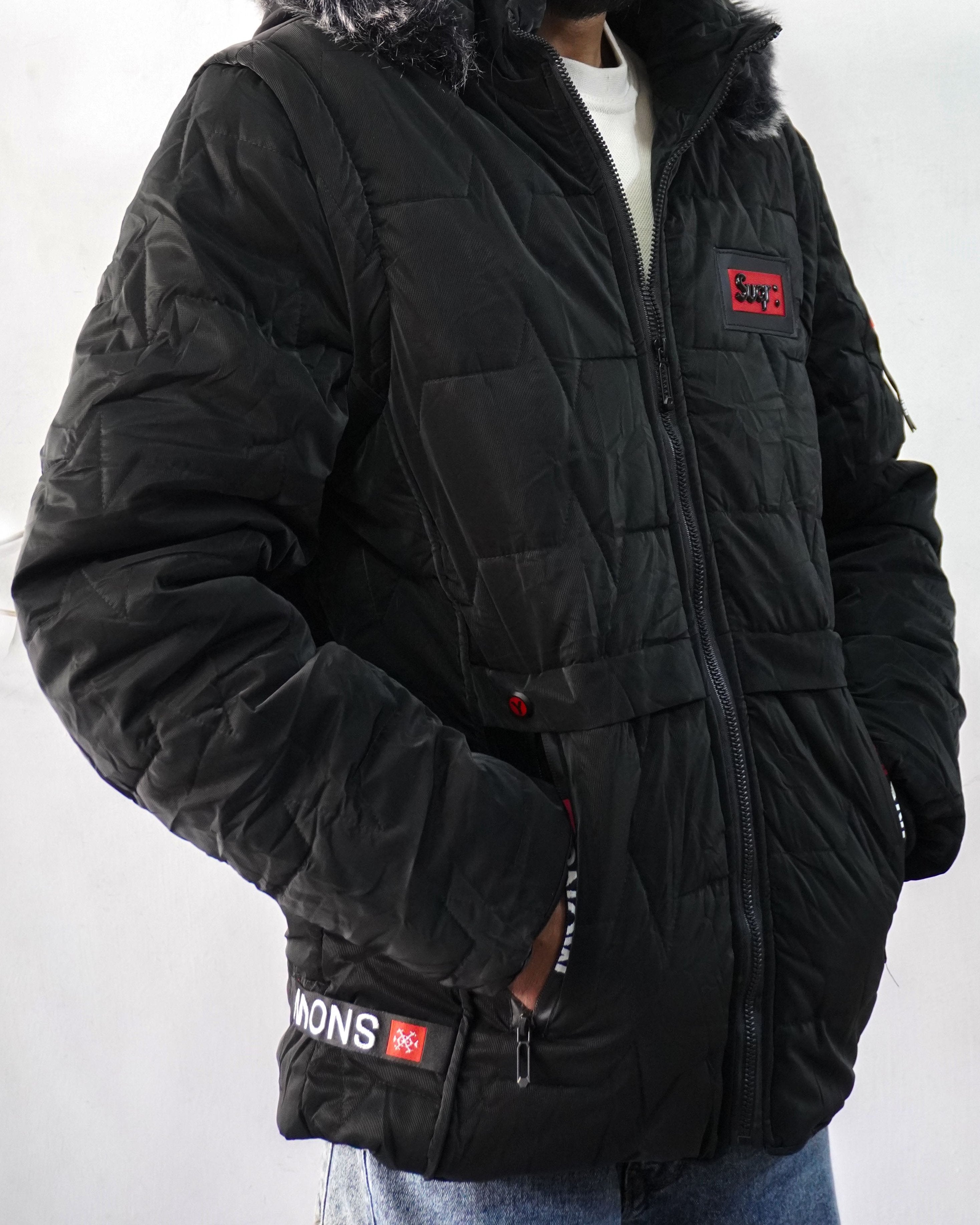 Puffer Jackets (sleeves removable)