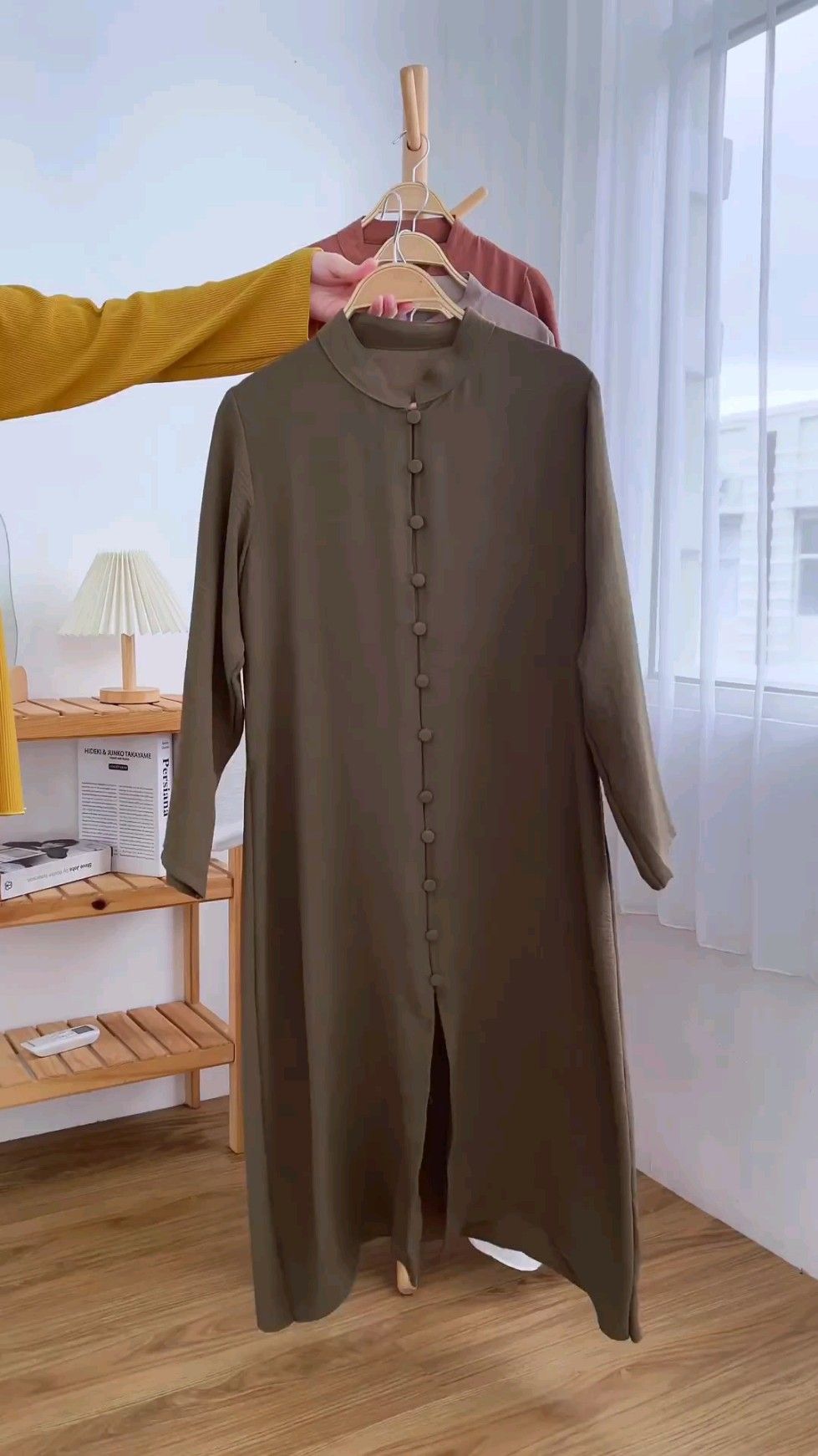 Urban Modesty Button Top